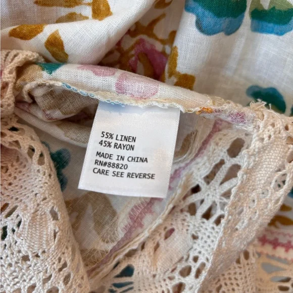 Christian Siriano Multicolor Floral Blouse - Picture 6 of 6